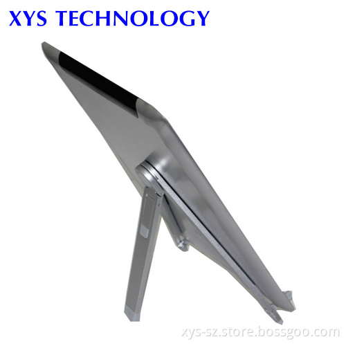 Promotion Gift Aluminium Alloy Triangle Foldable Tablet PC Phone Stand